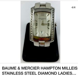 Baume & Mercier Hampton Milleis Diamond Watch